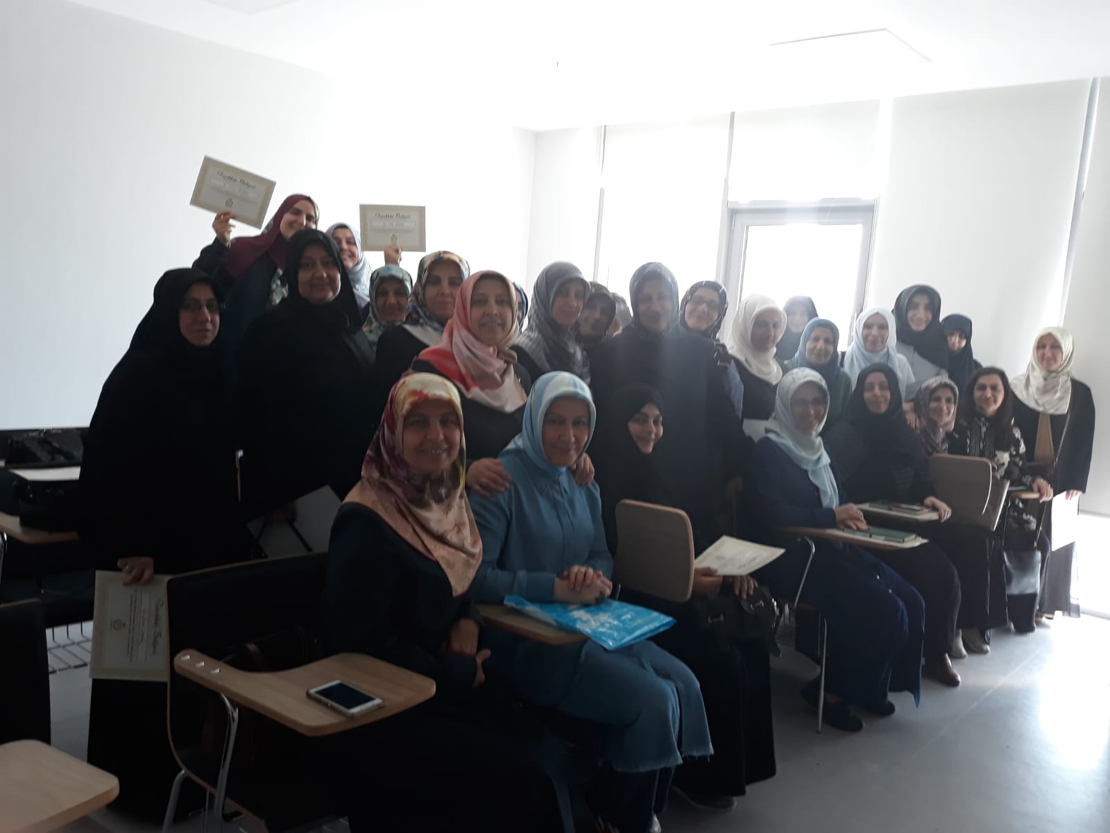 Bursa İHH Kadın kollari ve Evkad İletişim Becerileri Eğitimi tamamlandı